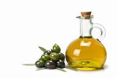 橄榄油有益健康的食物