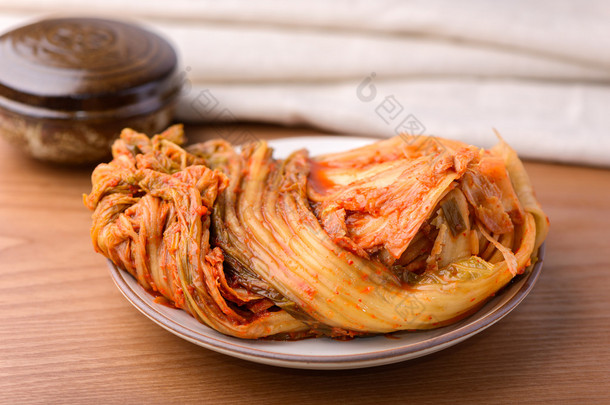 朝鲜族的传统食品地方 Gimchi