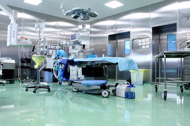 现代化医院的手术室 