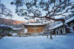 在韩国的 naesosa 寺