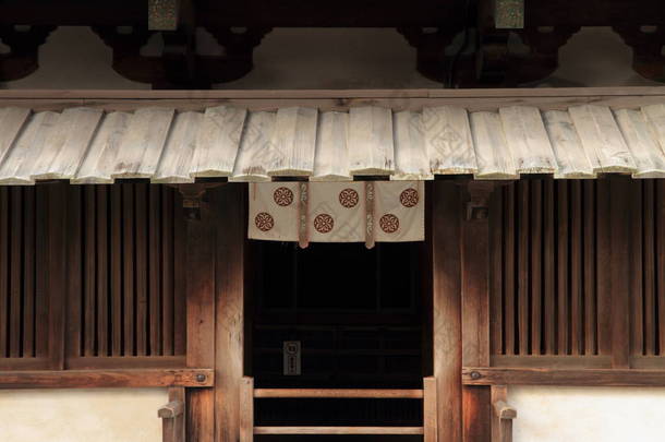 五级宝塔在日本奈良法隆吉