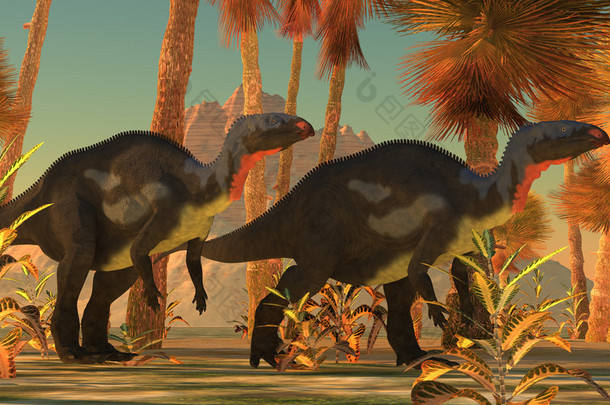 camptosaurus 恐龙