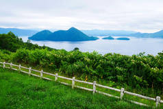 日本北海道洞爷湖 Sairo 观察甲板看点