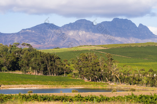 Stellenboschlandscape 在斯泰伦博斯