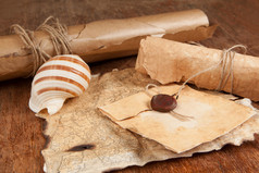 古色古香的论文和藏宝图