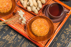 中国的中秋节月饼