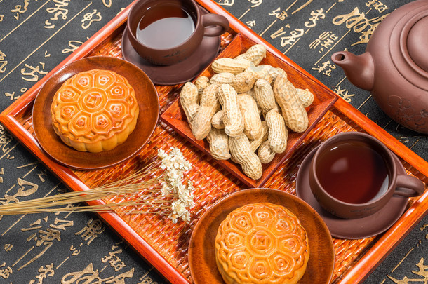 中国的中秋节月饼
