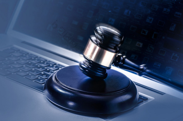法律法律科技网络 web 概念图像