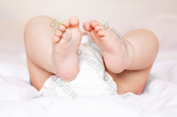 一个婴儿的脚