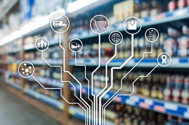 零售理念营销渠道电子商务购物自动化在模糊超市背景下的发展.