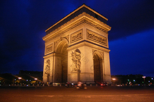 Arc de Triomphe，巴黎