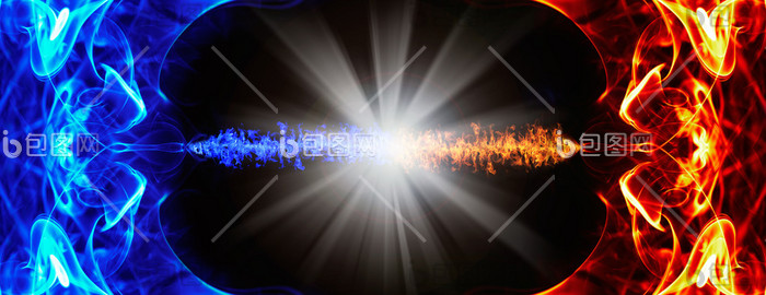 热和冷火与冰力