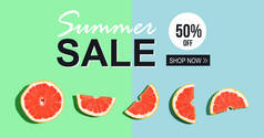 夏季销售信息与葡萄柚