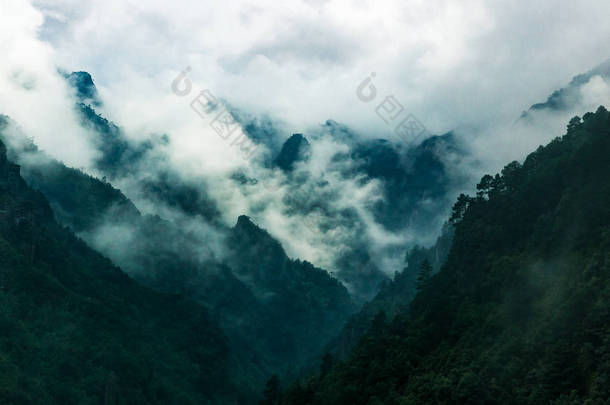 中国云南大理苍山山观