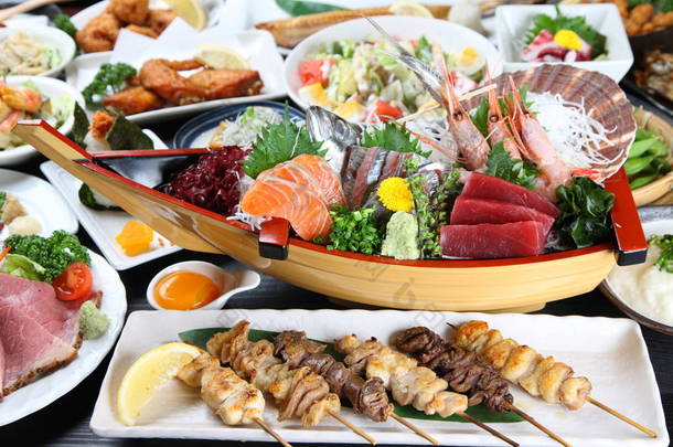 各种日本料理
