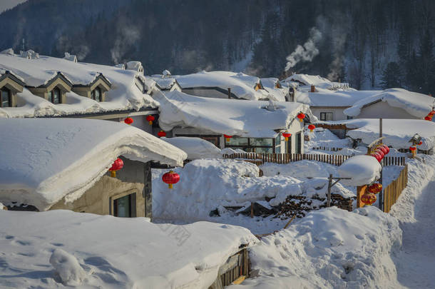 哈尔滨雪村, 中国 