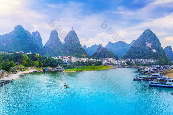 桂林丽江美丽的风景