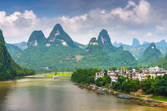 中国桂林山水甲天下