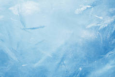 冰的蓝色冰冻质感