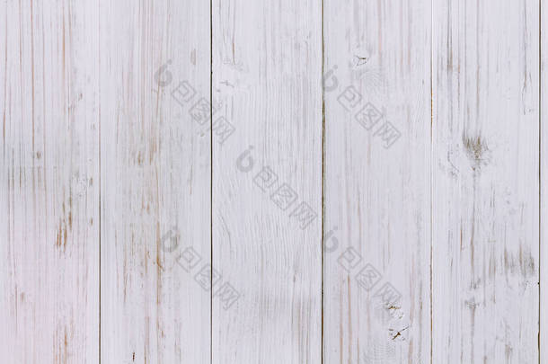 白色的木材纹理背景