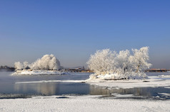 北方的冬天风景