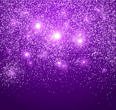 落雪上紫色