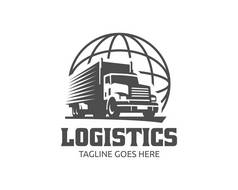 卡车标志, 货物标志, 送货卡车, 物流标志