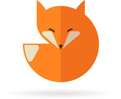 狐狸图标、 插图和元素