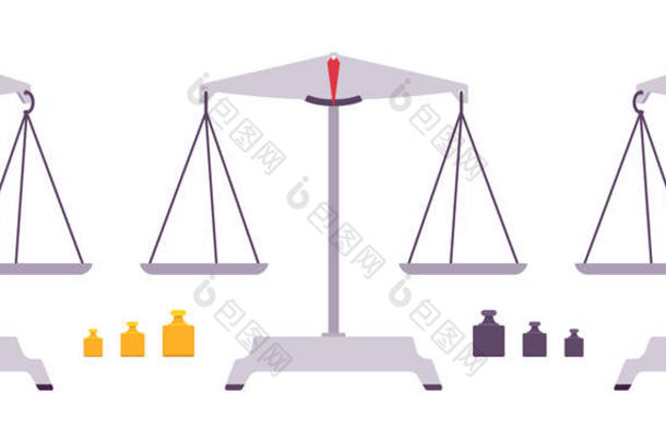 平衡秤与重量