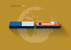 运输概念 — — 火车