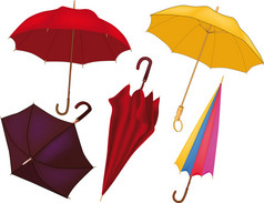 套完整的遮阳伞