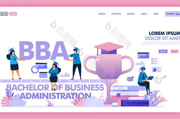 工商管理学士（英语：Bba或bachelor of Business Administration）是一个商业和经济学的大学课程，人们学习获得工商管理硕士（英语：degree master of bu