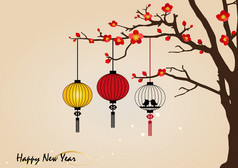 中国传统宫灯，大将带来好运和和平