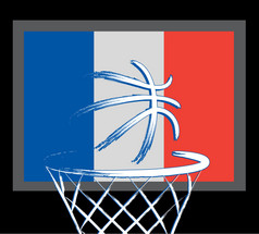 法国篮子球标志 