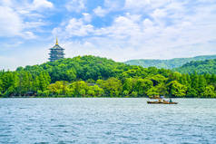 杭州西湖秀丽的风景