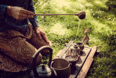 传统的中国茶道