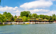 与湖-北京北海公园