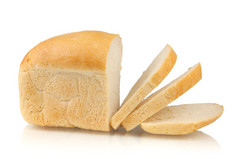 切片的白面包