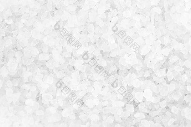 水晶海盐可能使用作为背景，特写