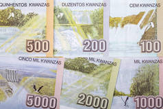  安哥拉货币- -宽扎商业背景