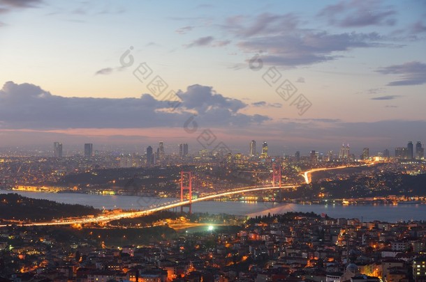 伊斯坦布尔土耳其Bosporus桥