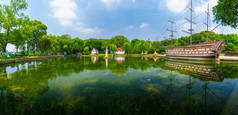 武汉东湖风景区夏季风光