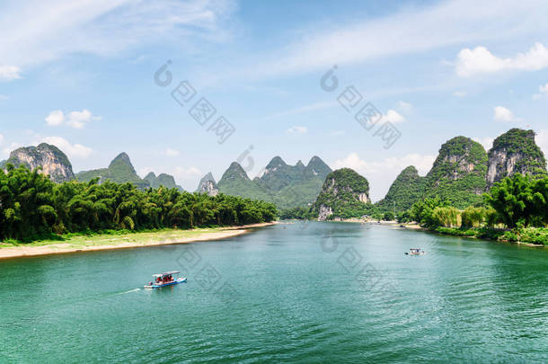 中国碧水漓江美景