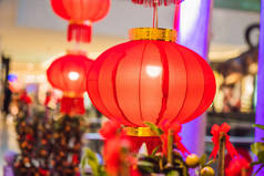 中国新年红灯笼
