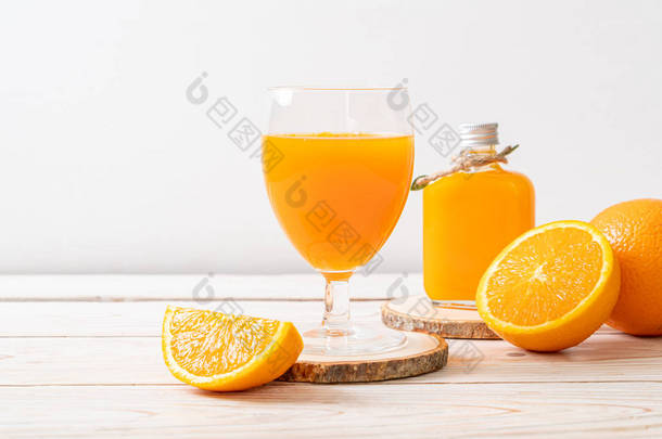 鲜橙汁玻璃 
