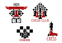 Chess club and tournament symbols