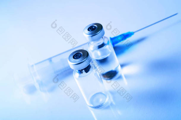 注射疫苗瓶注射流感疫苗注射药物针头注射器