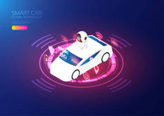 Isometric smart car