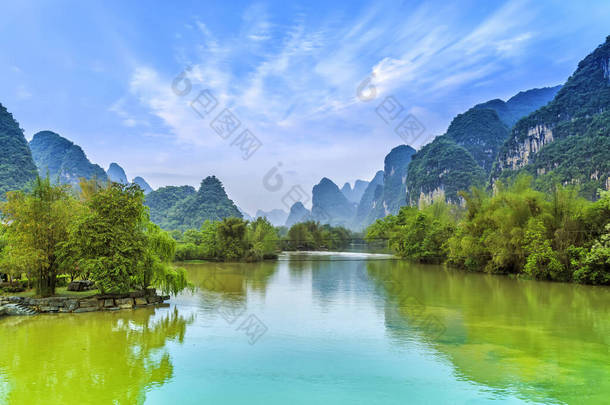 风景风景牧草风景