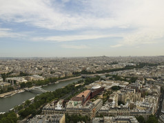 巴黎从的埃菲尔铁塔塔